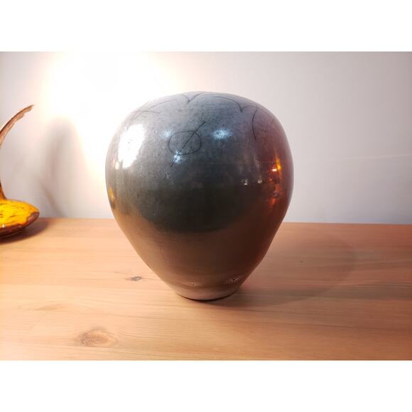 Studio Pottery Guy Adamec Contemporary Mcm Design Ceramic Vase 7" - Picture 6 of 7